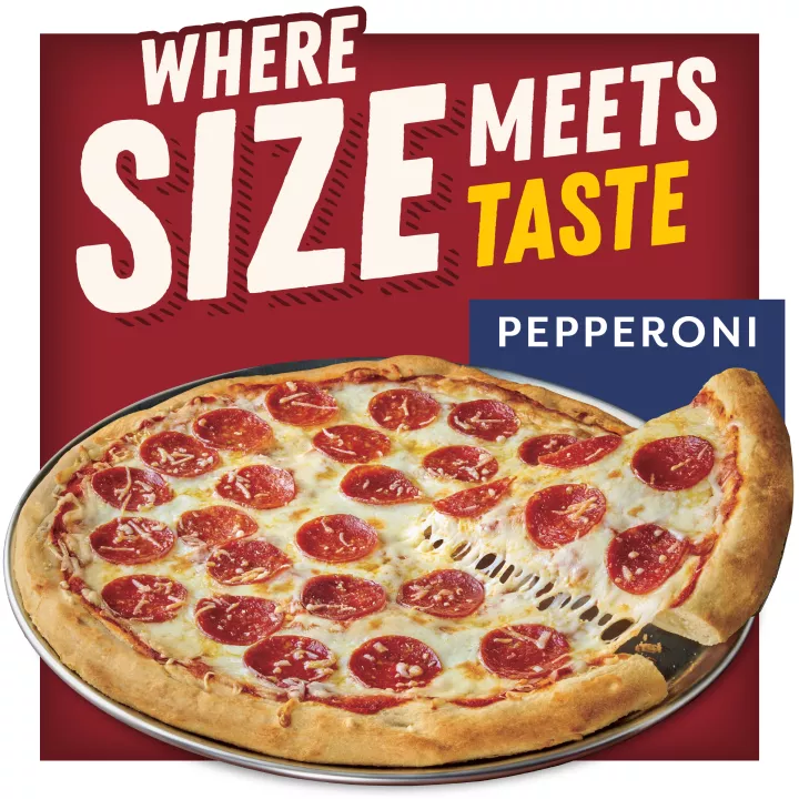 Extra Large Pepperoni Pizza