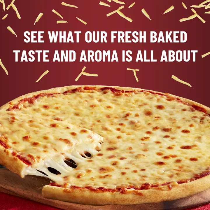 Classic Thin Crust Four Cheese Pizza