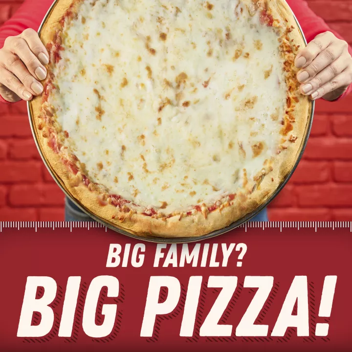  Extra Large Four Cheese Pizza