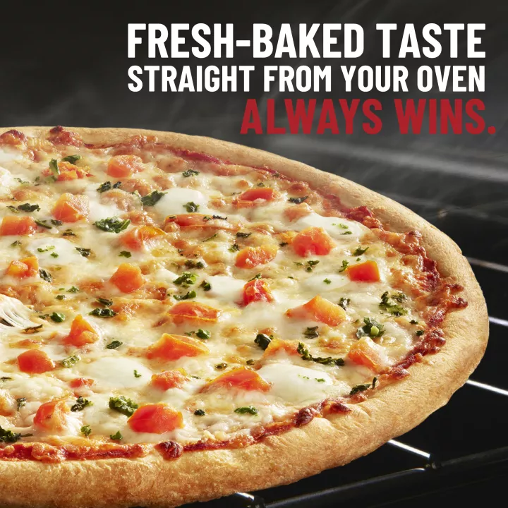 Classic Thin Crust Margherita Pizza