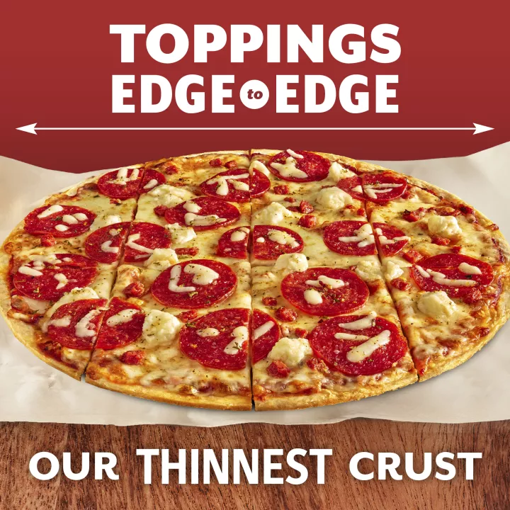 Double Pepperoni and Cheese Pizza