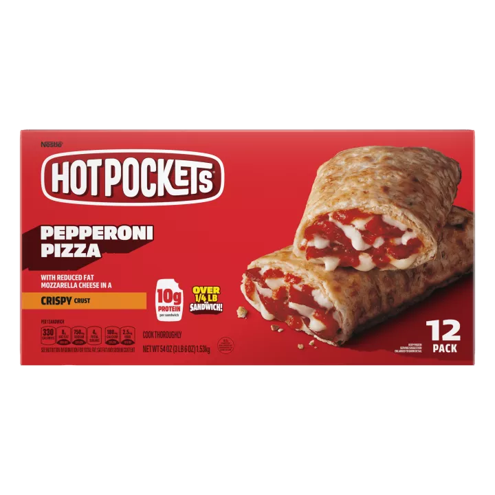 Pepperoni Pizza Crispy Crust