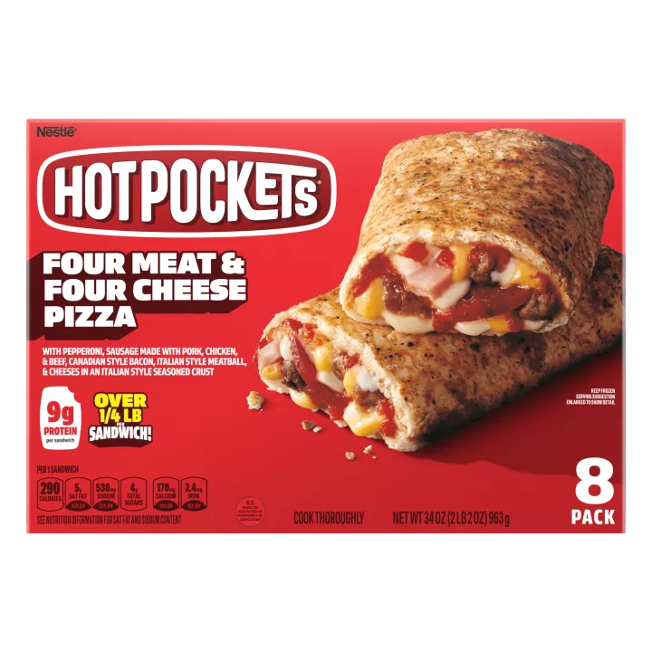 Four Meat & Four Cheese Pizza