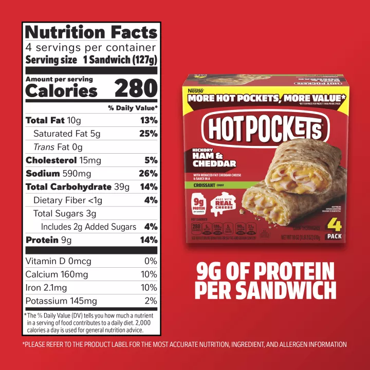 Hickory Ham and Cheddar Croissant Crust