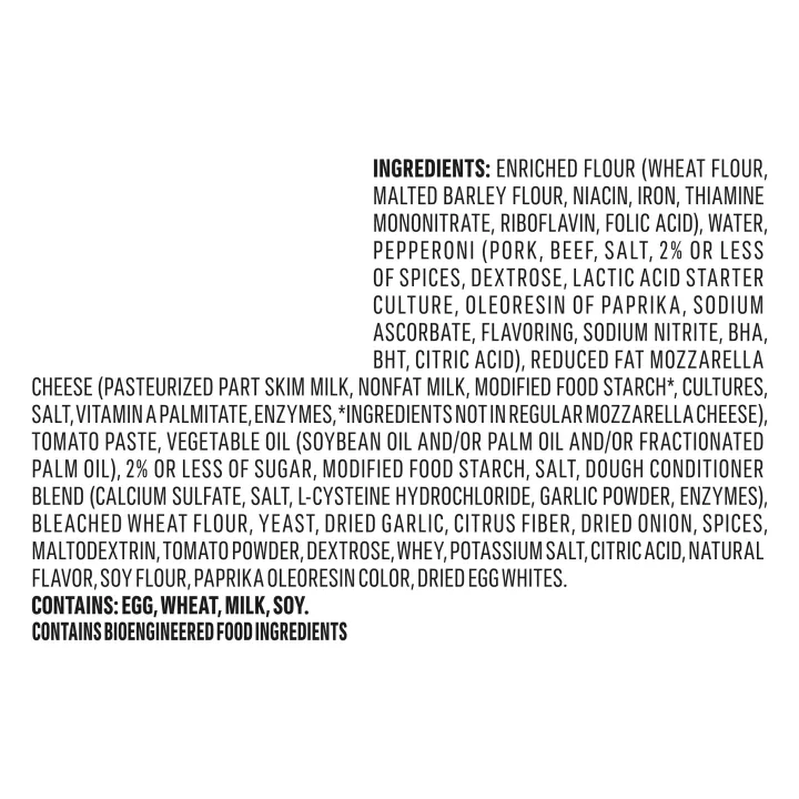 Garlic Crust Pepperoni Pizza