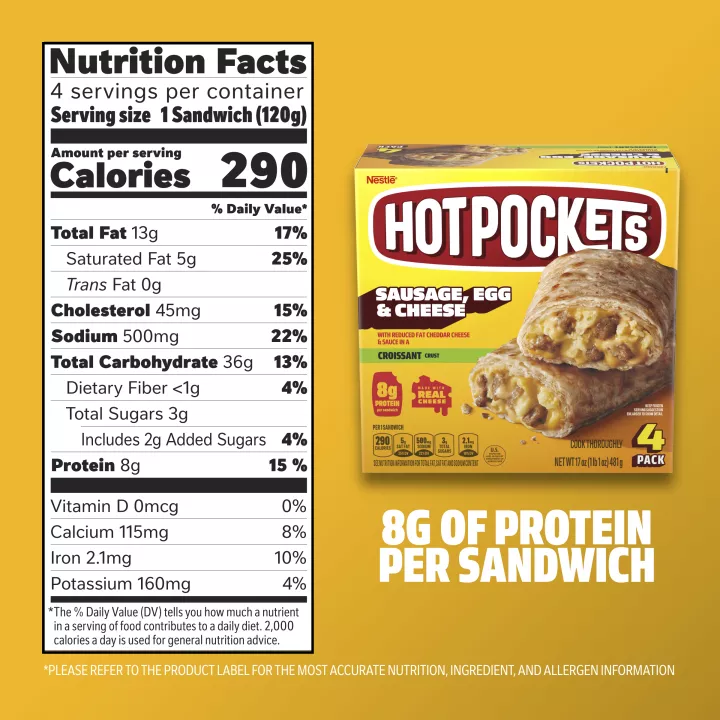 Sausage, Egg & Cheese Croissant Crust