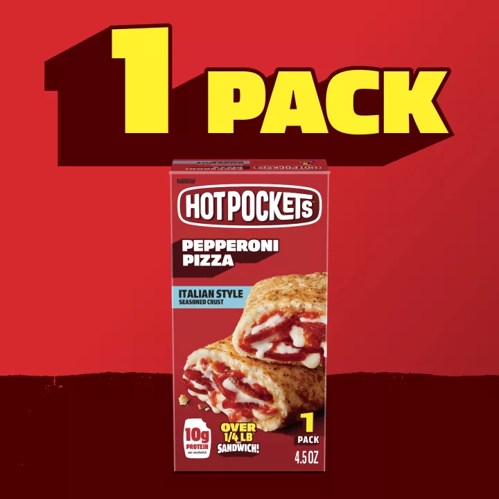 Pepperoni Pizza Italian Style Seasoned Crust