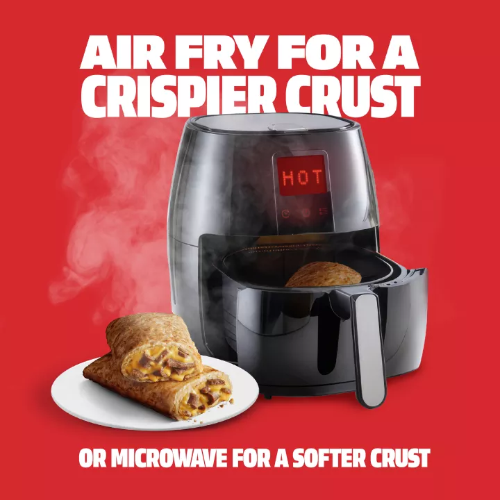 Steak and Cheddar Crispy Crust