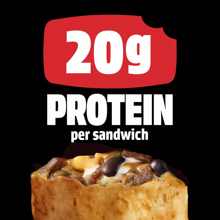 High Protein Barbacoa-Style Beef  1 XL Sandwich