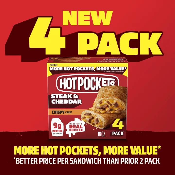 Steak and Cheddar Crispy Crust