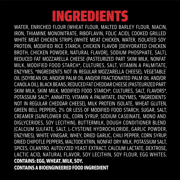 High Protein Chipotle Chicken 1 XL Sandwich