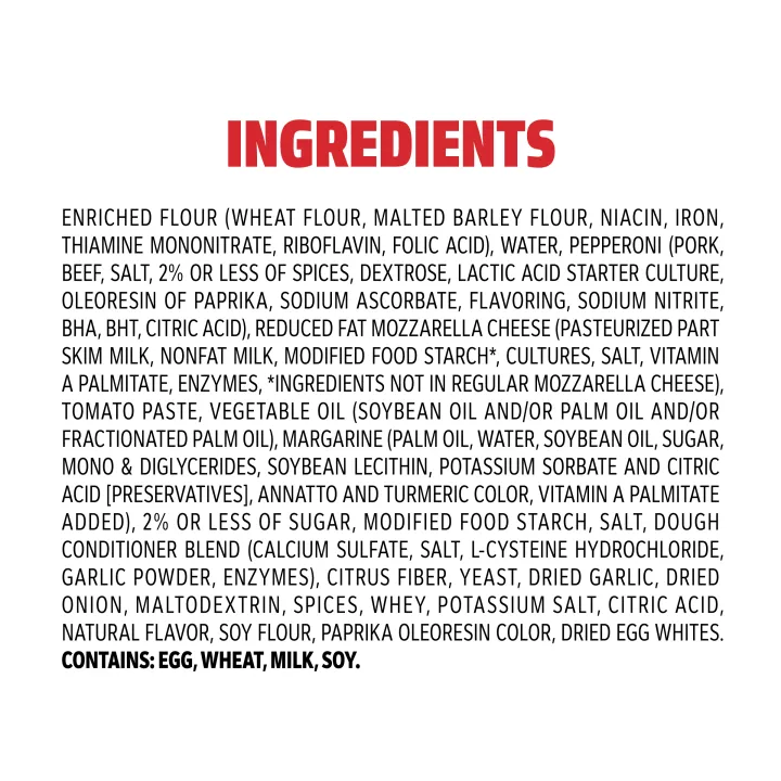 Pepperoni Pizza Crispy Crust