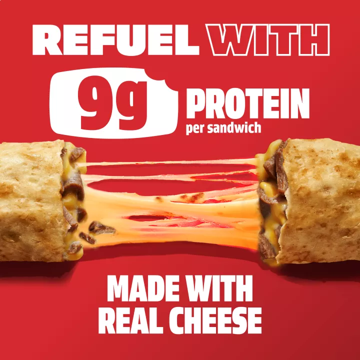 Steak and Cheddar Crispy Crust