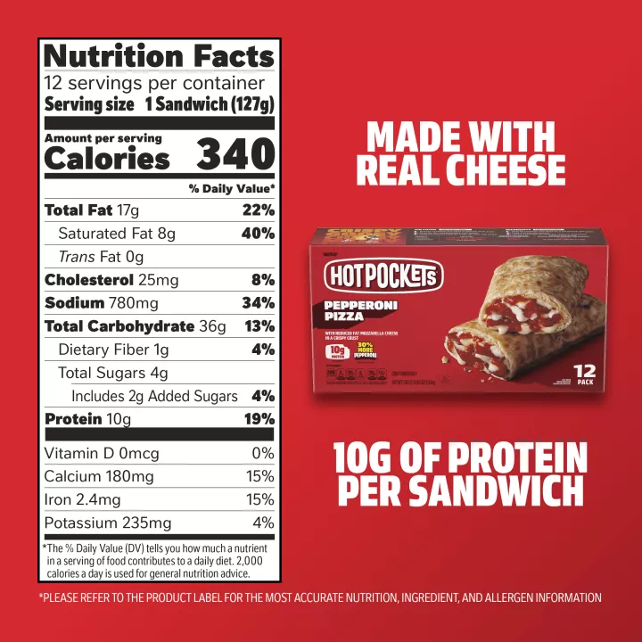 Pepperoni Pizza Crispy Crust