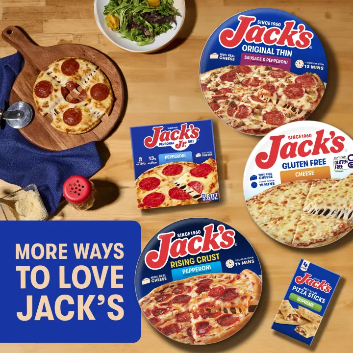 Jack's Jr. Thin Crust Pepperoni Personal Pizza