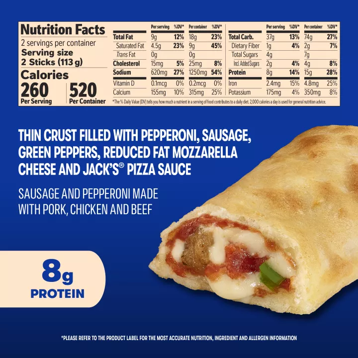 Supreme Pizza Sticks