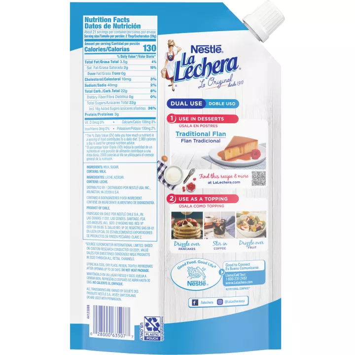 Sweetened Condensed Milk 28 oz Doypack