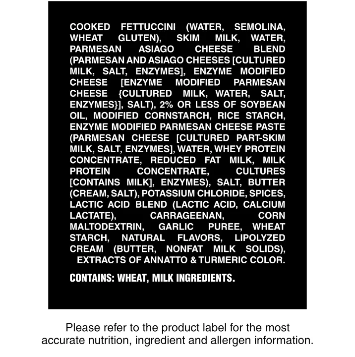 Fettuccine Alfredo