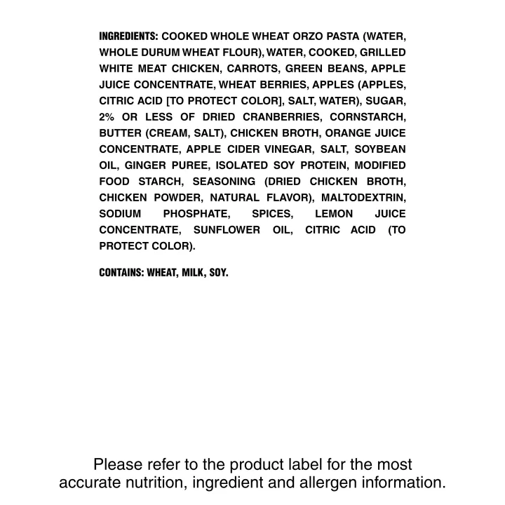 AHA Heart-Check Certified Apple Cranberry Chicken