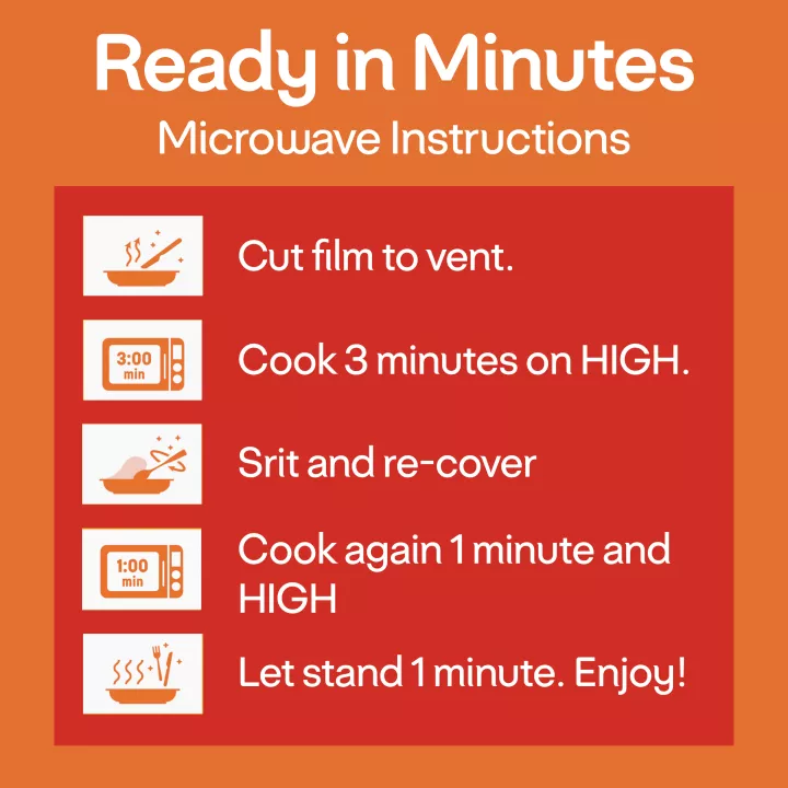 Comida congelada LEAN CUISINE® Garlic Sesame Asian-Style Noodles with Beef con certificación Heart Check de la AHA