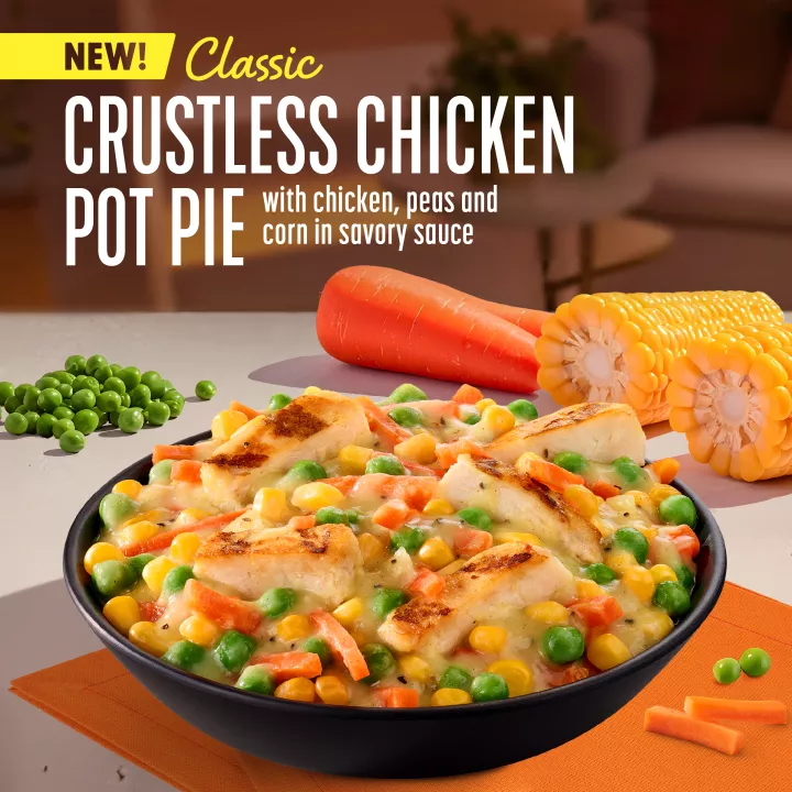 Crustless Chicken Pot Pie