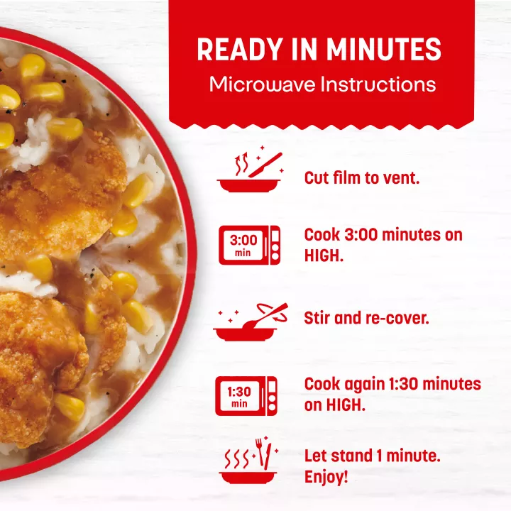 Oven Fried Chicken with Mashed Potatoes