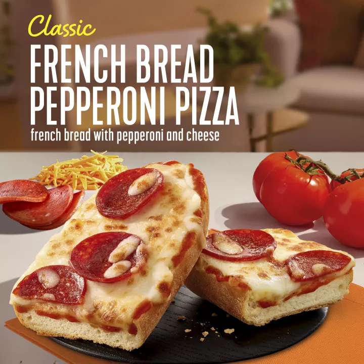 French Bread Pepperoni Pizza