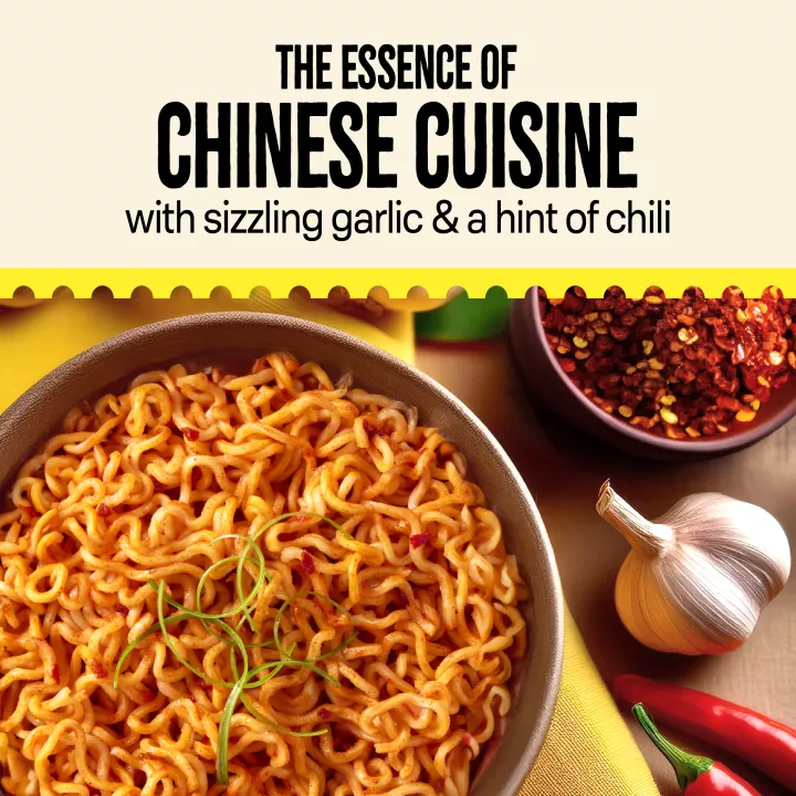 Chinese Spicy Garlic Noodles 4 Pack
