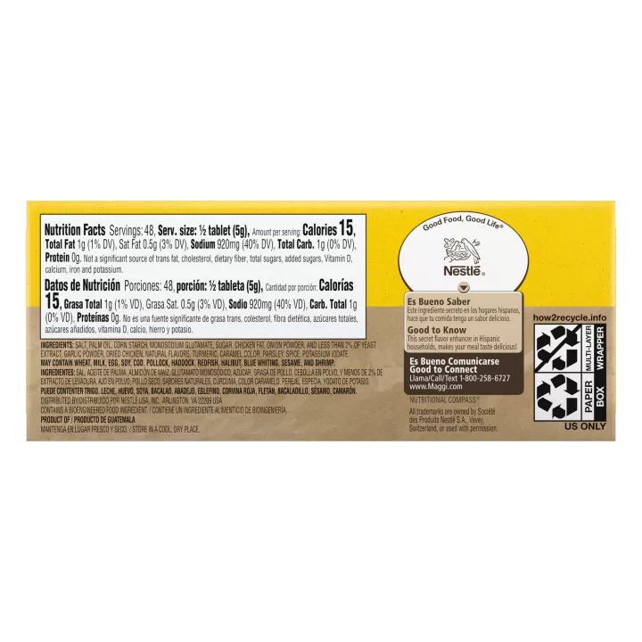 Chicken Flavor Bouillon Tablets