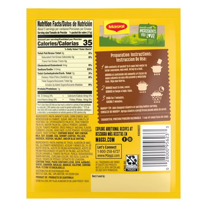 Beef Flavored Noodle Soup Mix