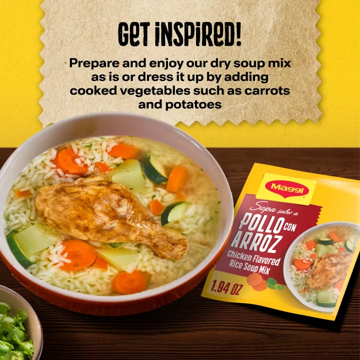Chicken Flavored Rice Soup Mix