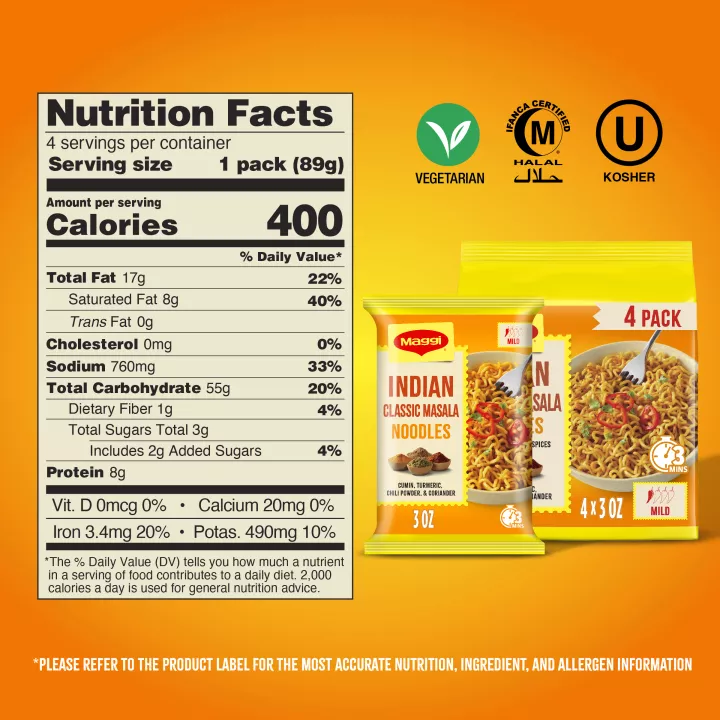 Indian Classic Masala Noodles