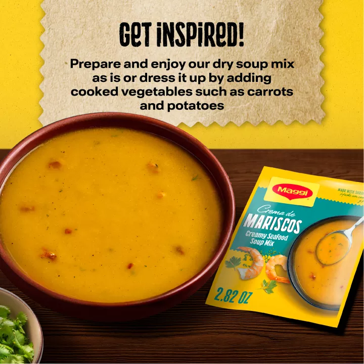 Dehydrated Soup Seafood Creamy