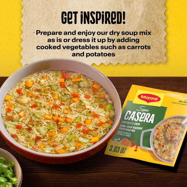 Home-Style Vegetable Pasta Soup Mix