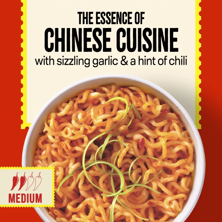 Chinese Spicy Garlic Noodles Cup