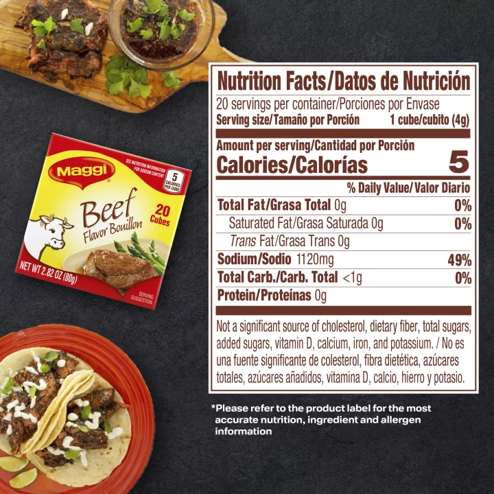 Beef Bouillon 20-cube Pack