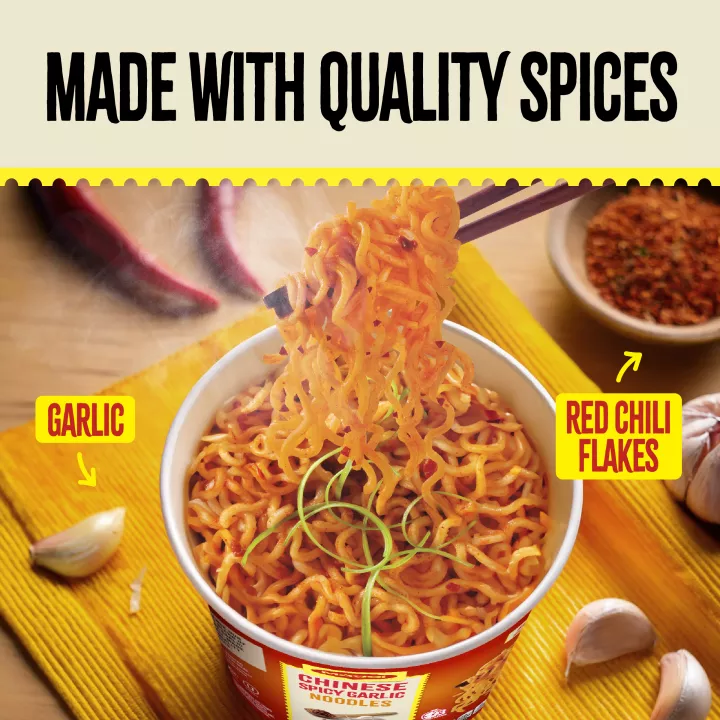 Chinese Spicy Garlic Noodles Cup