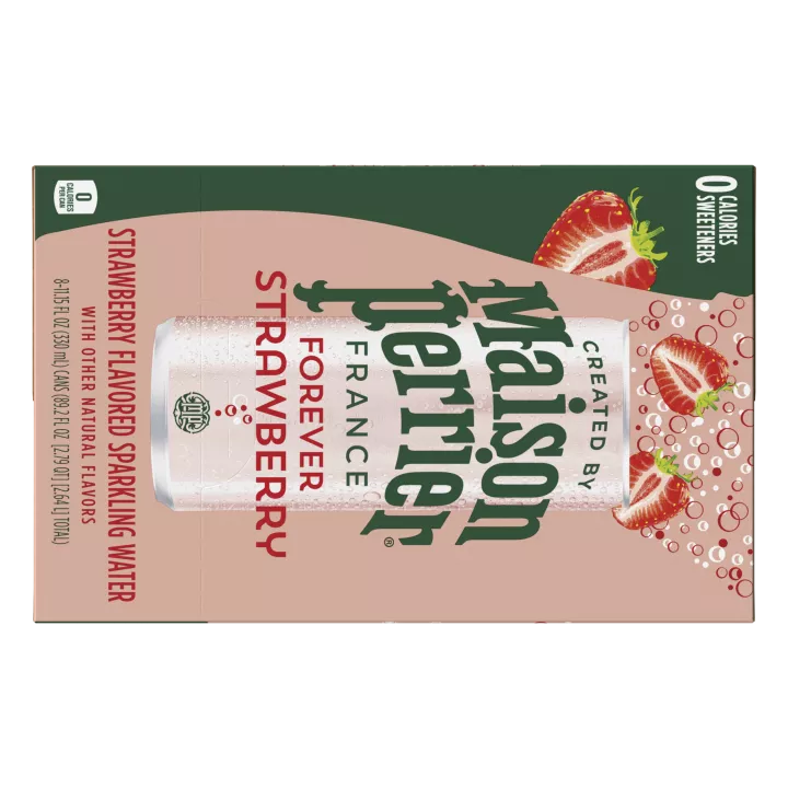 Maison Perrier Strawberry Flavored Sparkling Water