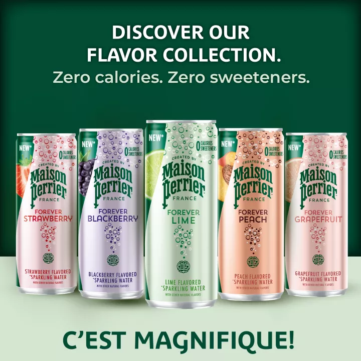 Maison Perrier Lime Flavored Sparkling Water