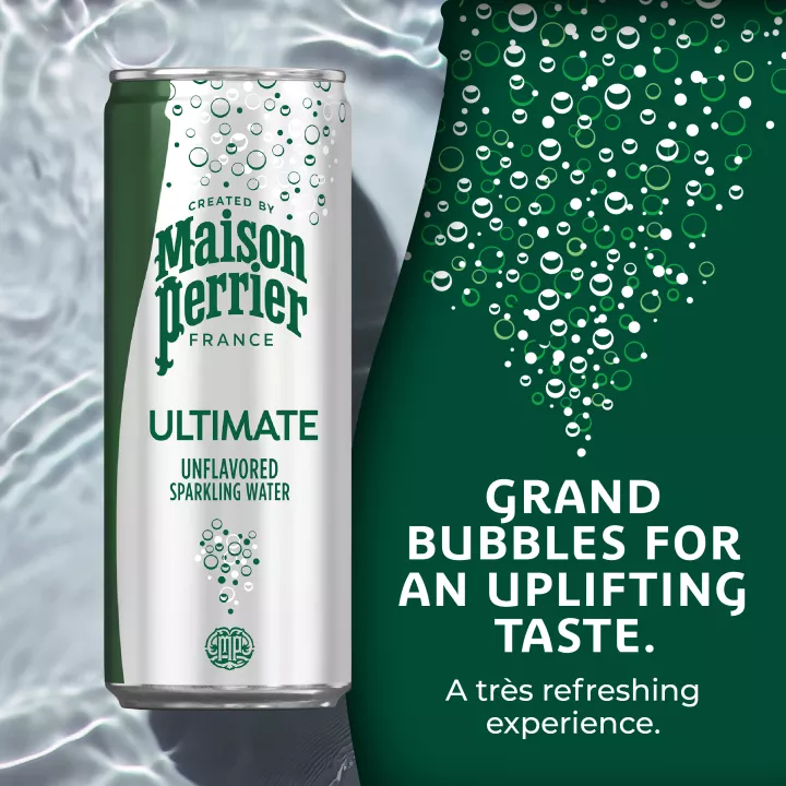 Maison Perrier Ultimate Unflavored Sparkling Water