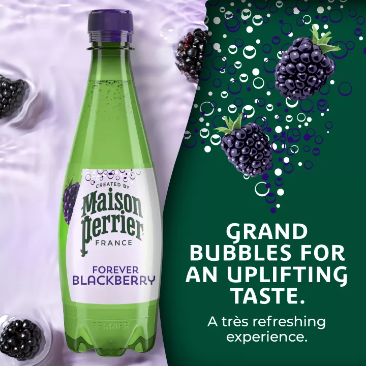 Maison Perrier Blackberry Flavored Sparkling Water