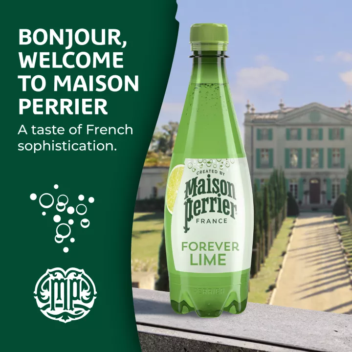 Maison Perrier Lime Flavored Sparkling Water