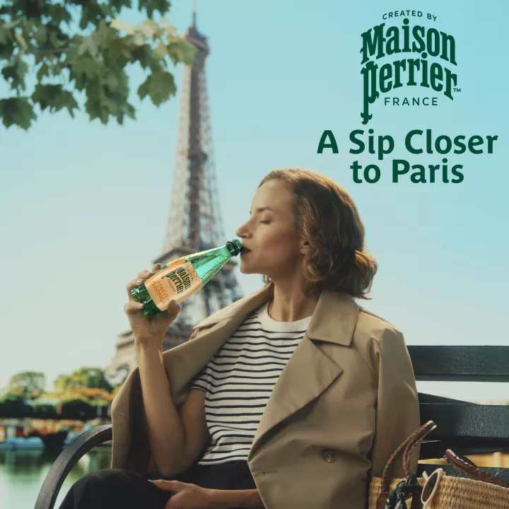 Maison Perrier Orange Flavored Sparkling Water