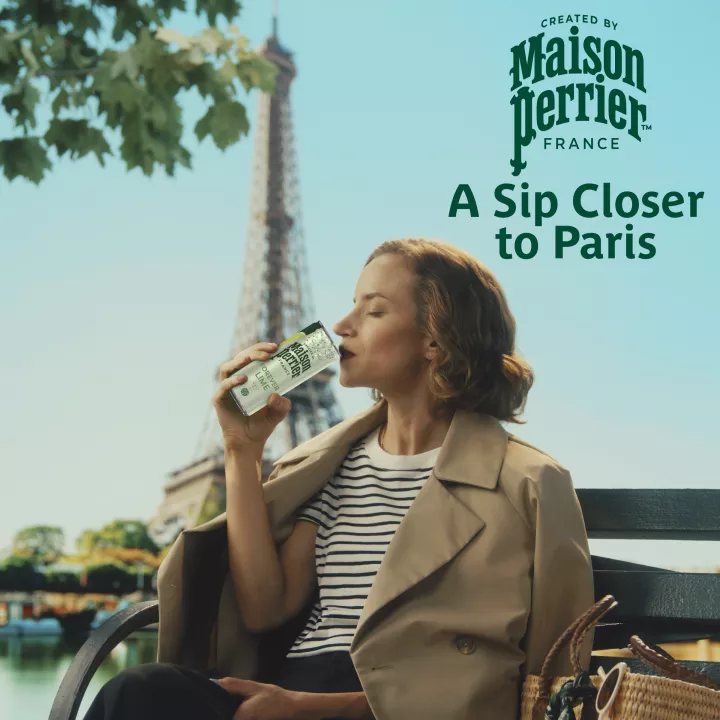 Maison Perrier Lime Flavored Sparkling Water