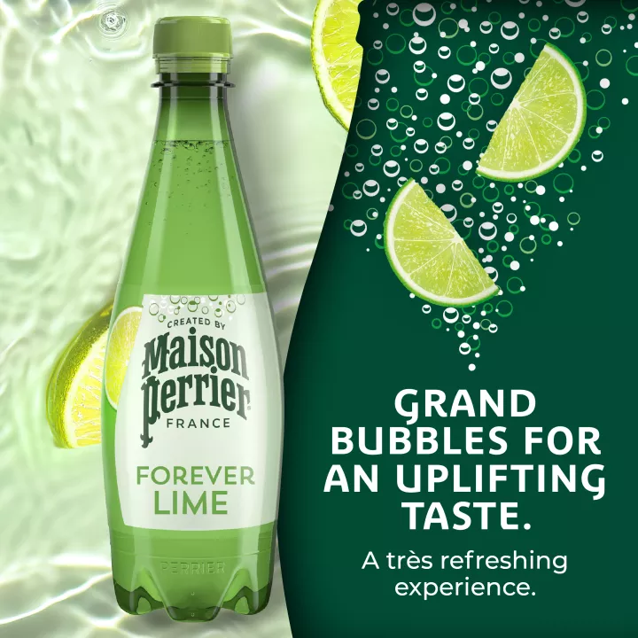 Maison Perrier Lime Flavored Sparkling Water