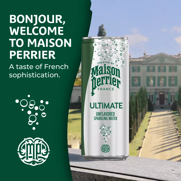 Maison Perrier Ultimate Unflavored Sparkling Water
