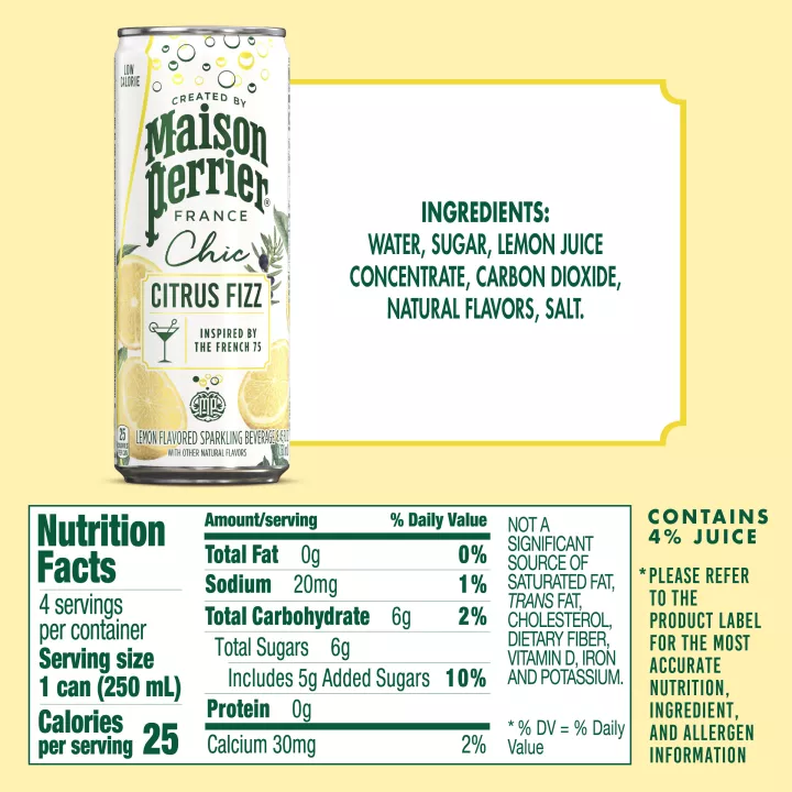 Maison Perrier Chic Citrus Fizz