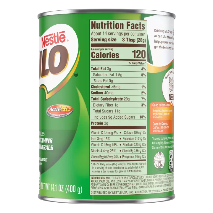 Mezcla de bebida de malta con chocolate