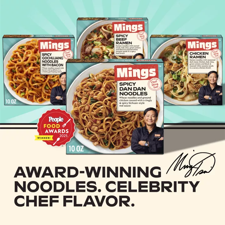 Mings Spicy Beef Ramen Frozen Entrée