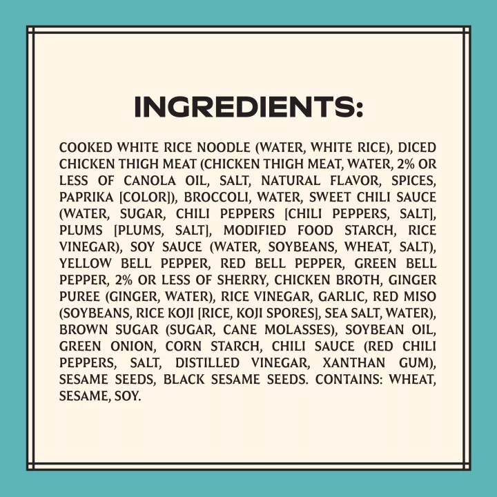 Sweet Chili Chicken & Broccoli